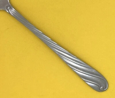 FARBERWARE CORONET (AKA SWIRL) GLOSSY STAINLESS FLATWARE TWISTED HANDLE - CHOICE - Image 1 of 3