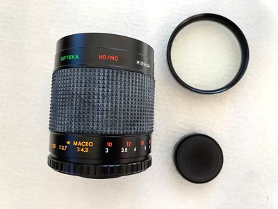 Opteka HD/MC Mirror  F8.0 ∅72mm  1:4.3 100 FT / 30M Screw Mount MACRO  Lens - Image 1 of 4