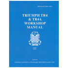 Triumph TR4 & TR4A Workshop Manual ISBN 9780948207952 Service division Standard
