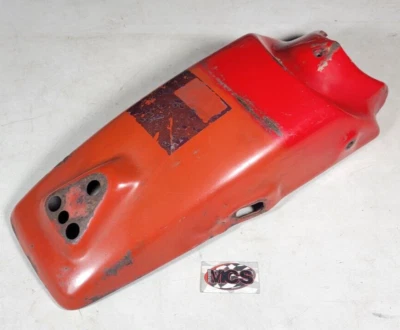 HONDA XL (XL 100 S) OEM Rear fender mud flap guard metal fairing - Image 1 of 4