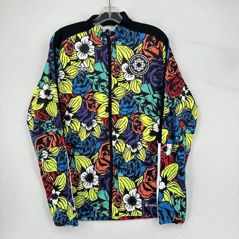 Adidas Tiro Floral Montreal Whitecaps Soccer Jacket - Size M - HK2303 - Multi Cover