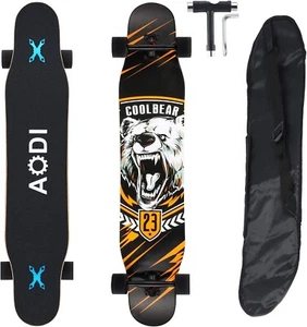 46 inch Freeride Longboard Skateboard - Complete Cruiser Skateboards Aodi - Picture 1 of 5