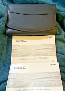 2011 GMC Acadia Owners Manual Set and case - Picture 1 of 5