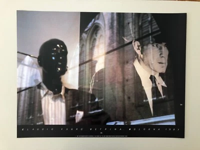 CLAUDIO ISGRO, 'VETRINA BOLOGNA, 1987' BOGART, IMPRESIÓN ARTÍSTICA RARA AUTÉNTICA 1988 Foto 1 de 4