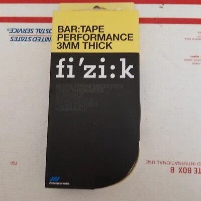Cinta de barra Fizik 3 mm blanca Microtex bicicleta manillar cinta NUEVO Foto 1 de 2