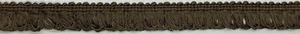 1" Light Brown Loop Fringe Fabric Trim 18 Yards Trimming - Picture 1 of 1