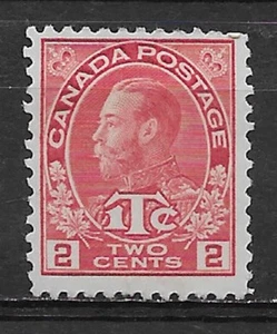 CANADA , 1916 , GEORGE V , WAR TAX , MR3 , 2c+1c STAMP , PERF , VLH , CV$17.50 - Picture 1 of 1