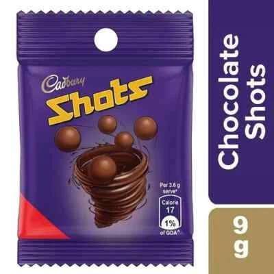 Cadbury Dairy Milk Chocolate Shots  (64  Units x 9 Gram each fast ship usps - Image 1 of 4