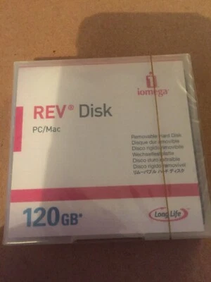Iomega REV 120GB Disk - New Sealed - Image 1 of 2