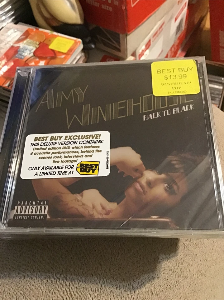 Back to Black - Amy Winehouse CD & DVD Set 2007 Universal Republic