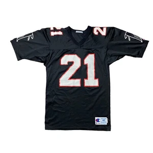 Vintage Champion #21 Atlanta Falcons Deion Sanders NFL Jersey Made in USA Sz 40 - Picture 1 of 5