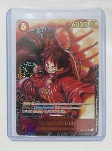 One Piece card game ST01-012 Monkey D Luffy Special Anniversary Alt Art Oda