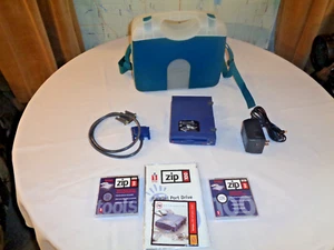 Iomega Zip Drive 100MB SCSI extern mit Box, Bändern & Kabeln - Bild 1 von 14