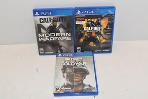 Call Of Duty PS4 Bundle- Modern Warfare, Black Ops 4, And Cold War - Picture 1 of 3