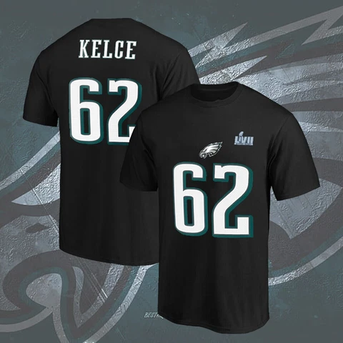 Jason Kelce Philadelphia Eagles Player T-Shirt Gift Fan?All Size S-3XL Cover