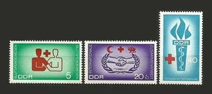 East Germany DDR Stamps 1966 Red Cross - MNH - Picture 1 of 1
