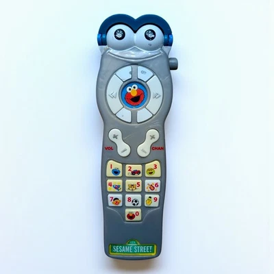 Fisher-Price Sesame Street Silly Sounds Remote –Elmo Toy Phone, Tested & Working - Image 1 of 4