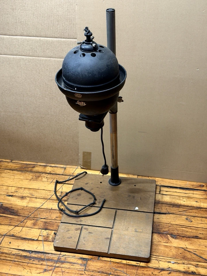 Ampliador de cuarto oscuro película vintage antiguo Ernst Leitz Wetzlar Valoy Alemania 46" Foto 1 de 4