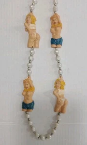 New Orleans Mardi Gras BEADS, Boobs & Butts Beads, T & A Party Naked Chics, Rare - Picture 1 of 9