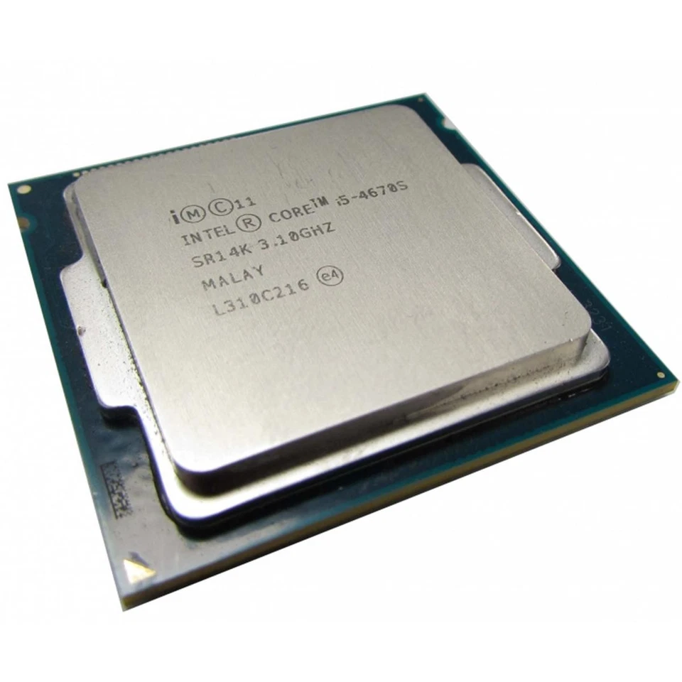 Intel I5 4670S SR14K 3.10GHZ LGA1150 LGA 1150 Quad Core Fourth - Image 1 of 1