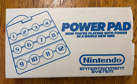 Power Pad complete in box nintendo nes controller mat