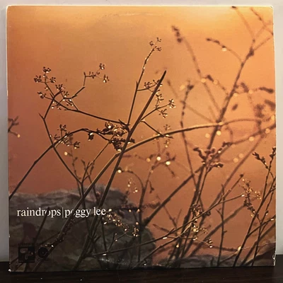 PEGGY LEE - Raindrops (1971) - 12" Vinyl Record LP - VG+ - Image 1 of 3