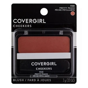 5 Pack CoverGirl Cheekers Powder Blush, Pretty Peach 150, 0.12 oz - Picture 1 of 2