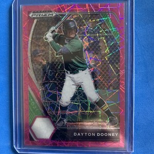 2021 Prizms Pink Velocity RC Dayton Dooney Prizm Rookie Draft FR1001