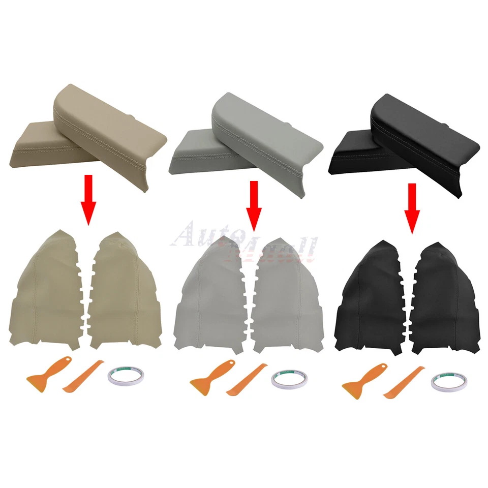 Cubierta de reposabrazos para panel de puerta delantera Honda Pilot 2009-2015 tapicería izquierda y derecha Foto 1 de 1