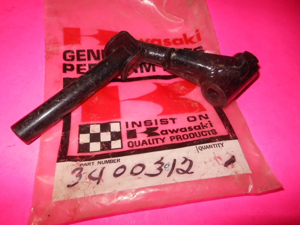 NOS OEM KAWASAKI F3 F4 LEFT FOOTREST BAR HOLDER 34003-012 - Image 1 of 1