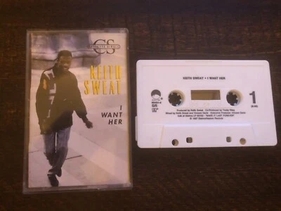 Keith Sweat "I Want Her" cassette Single 1987 - Image 1 of 2