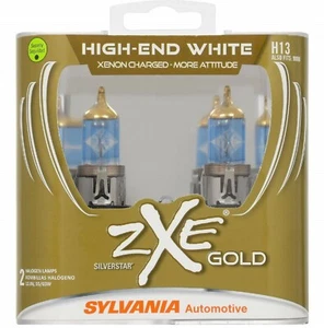 Sylvania Silverstar ZXE Gold 9008 H13 Two Bulbs 65/55W Head Light EO Made in USA - Picture 1 of 12