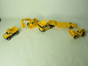 Vintage Yellow Tonka Dump Truck Earth Excavator FlatBed Semi Front Loader 1990s - Picture 1 of 12