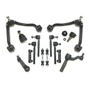 14 New Pc Suspension Kit for Chevrolet GMC C2500/C3500 Control Arms Tie Rod Ends - Picture 1 of 12