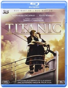 Titanic Blu-ray 3D + 2D (4 Discos) REGION LIBRE.A-B-C (12 Septiembre 2012) - Imagen 1 de 2