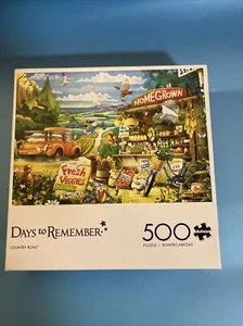 puzzle Country Road - 500 Piece Jigsaw - Picture 1 of 6