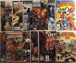 15x MARVEL comic SECRET WARS 1 1984 SECRET INVASION 1 ANNIHILATION CONQUEST 1 & - Picture 1 of 10