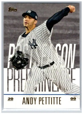 #PO-30 Andy Pettitte New York Yankees 2018 Topps Postseason Preeminence  . - Image 1 of 2