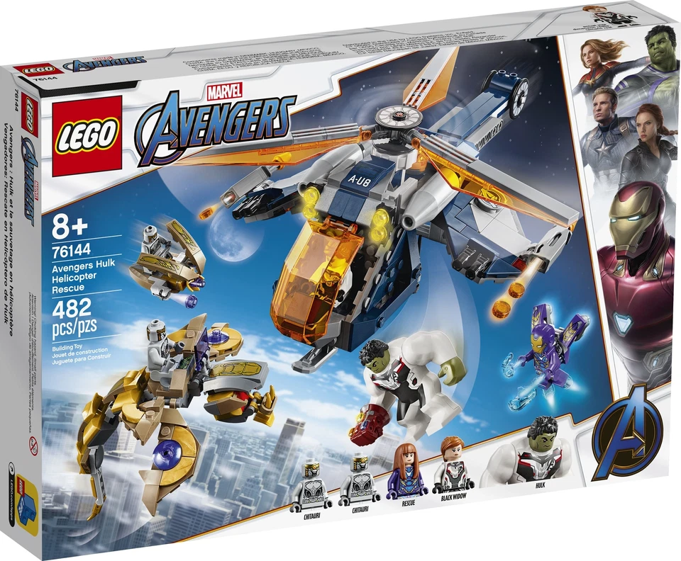 LEGO Super Heroes: Avengers Hulk Helicopter Rescue (76144) New Sealed FAST SHIP - Image 1 of 1