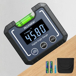 Magnetic Digital Level Box Inclinometer Angle Finder Protractor Bevel Gauge LCD - Picture 1 of 12