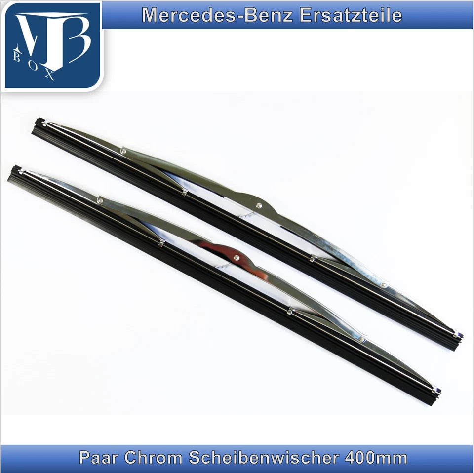Mercedes-Benz W114 W115 /8 - 1Paar Chrom Scheibenwischer 400mm - Image 1 of 1