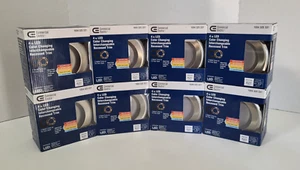 x8 Commercial Electric 4" LED Color Changing Light Interchangeable Recessed Trim - Picture 1 of 11
