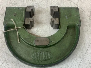 M35 x 1.5 ISO 6g (Go / No Go) -  Screw Snap Thread Caliper Gauge - Matrix - Picture 1 of 6