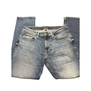 Calvin Klein Straight Leg Blue Denim Jeans Mens Light Distressing Size 31 x 30 - Picture 1 of 4