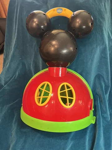 2003 DISNEY MICKEY MOUSE CLUBHOUSE TALKING INTERACTIVE HOUSE PLAYSET rare! read Cover