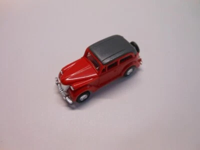 Opel Olympia 1938 Cabriolim. geschl. Luxus von Praline (Revell) rot in 1:87 OVP - Bild 1 von 3