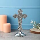 9 Inch Free Standing Table Cross.Tabletop Crosses for Home Décor.Metal... 