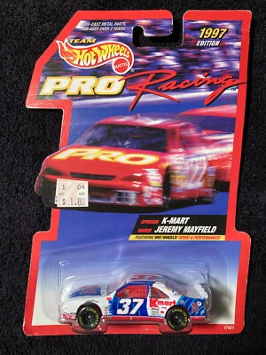 1997 Hot Wheels Pro Racing Jeremy Mayfield #37 K-Mart Ford Thunderbird - Image 1 of 2