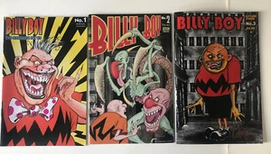 Billy Boy #1, 2, 3 & Horror NM/M Signed By Artist Creator Frank Forte w/ COA - Picture 1 of 12