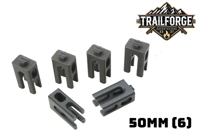 Trailforge 1/18 Scale RC Crawler Course Add-On Modules: 6x Post Risers 50mm 2" - Image 1 of 4